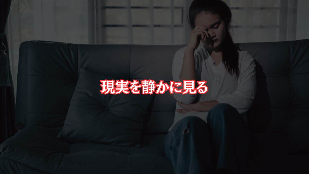 現実を静かに見つめるためのアイキャッチ画像