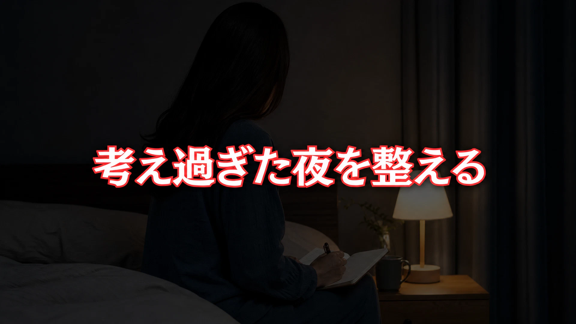 考え過ぎた夜を整えるアイキャッチ画像